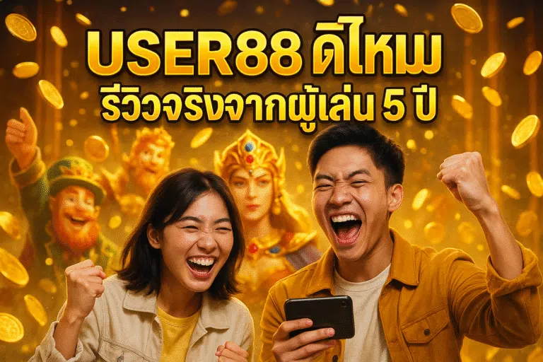 USER88 ดีไหม รีวิวจริงจากผู้เล่น 5 ปี