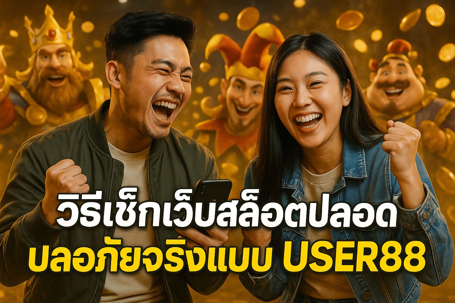 วิธีเช็กเว็บสล็อตปลอดภัยจริงแบบ USER88
