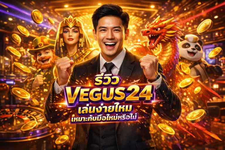รีวิว VEGUS24 เล่นง่ายไหม เหมาะกับมือใหม่หรือไม่