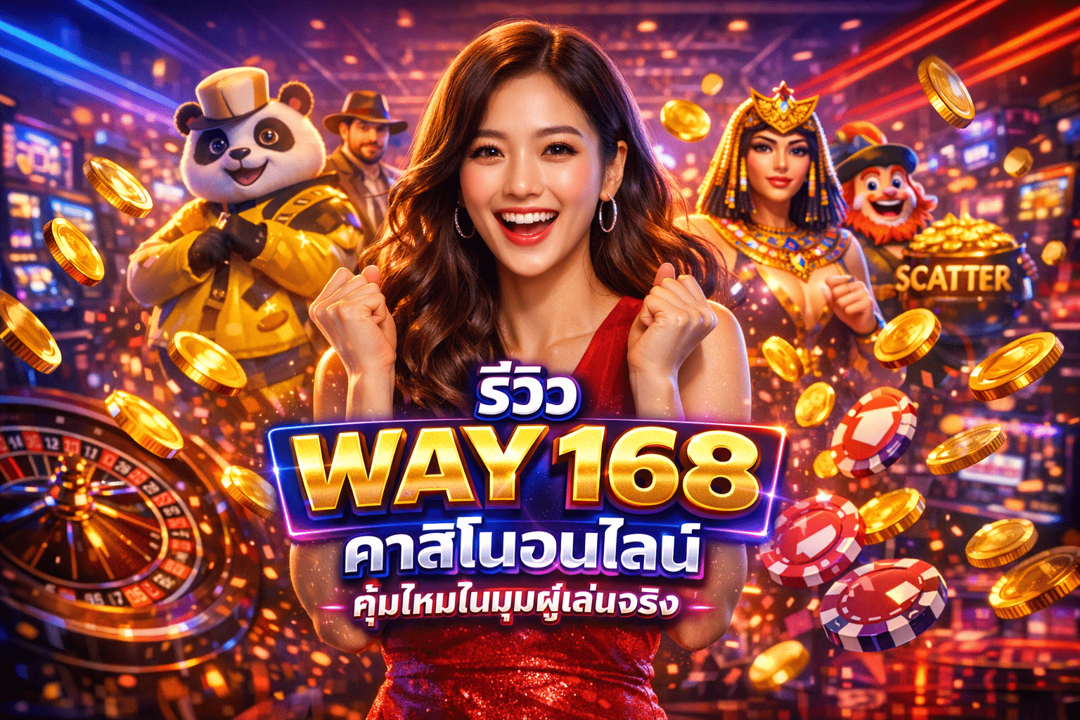 รีวิว WAY 168 คาสิโนออนไลน์ คุ้มไหมในมุมผู้เล่นจริง