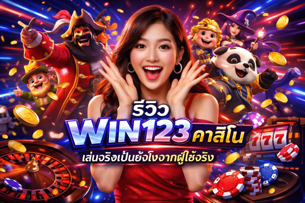 รีวิว WIN123 คาสิโน เล่นจริงเป็นยังไงจากผู้ใช้จริง